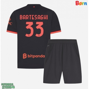 AC Milan Davide Bartesaghi #33 Replika Babytøj Tredje sæt Børn 2026-27 Kortærmet (+ Korte bukser)